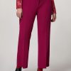 Technical Fabric Trousers Purple Wholesale