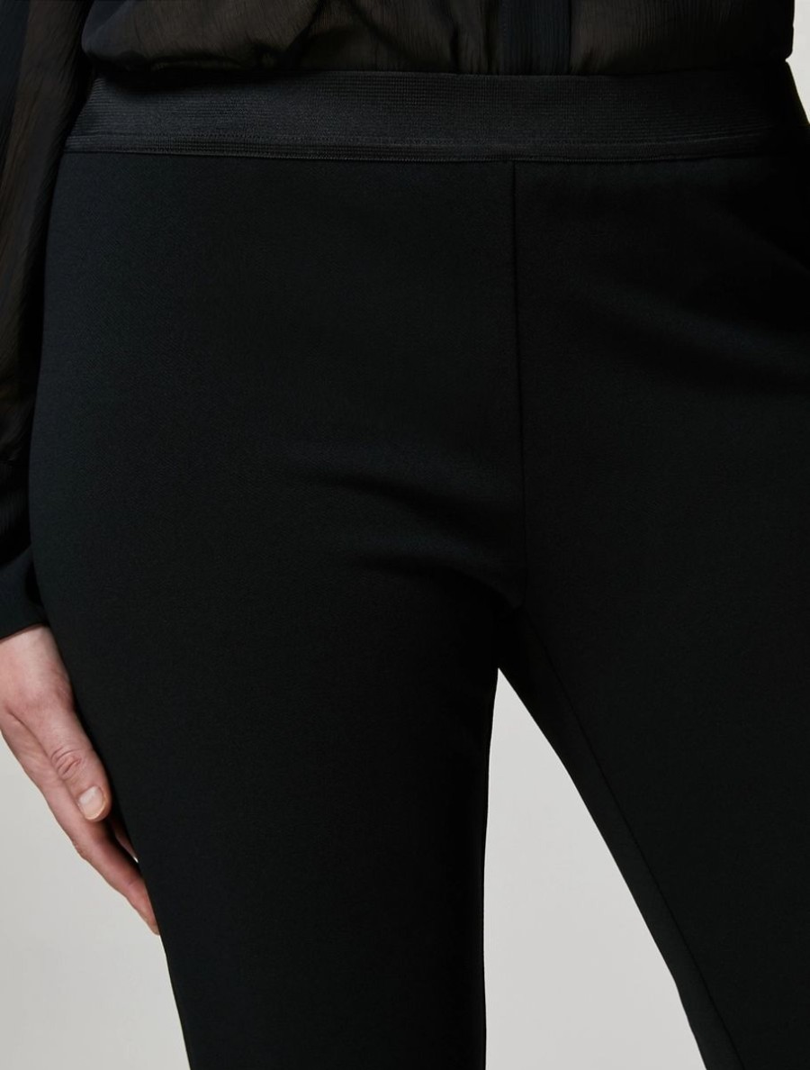 Stretch Jersey Leggings Black Online