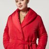 Water-Repellent Canvas Heavy Jacket Red New