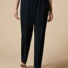 Triacetate Cady Classic Trousers Midnightblue Best