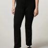 Milano-Knit Fabric Trousers Black Online