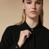 Triacetate Tunic Black Best