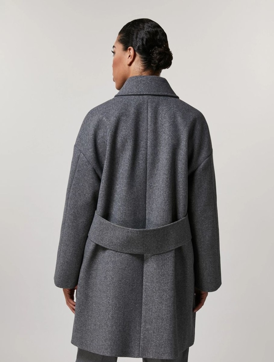 Cloth Coat Medium Grey Online