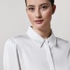 Satin Shirt White Best