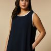 Triacetate Cady Dress Midnightblue New