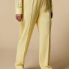 Triacetate Cady Classic Trousers Lemon Hot