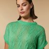 Alpaca-Blend Sweater Green Wholesale