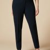 Triacetate Slim-Fit Trousers Dark Navy Hot