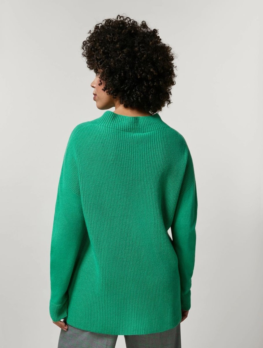 Wool And Cashmere Sweater Green Best