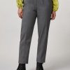 Polyviscose Trousers Dark Grey Clearance