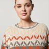 Jacquard Sweater Sand Best