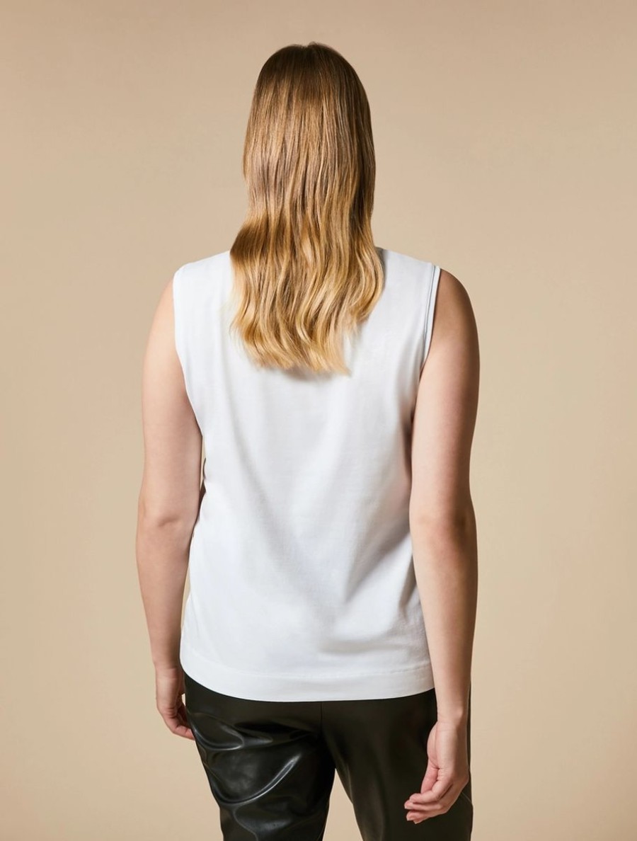 Jersey Top White Online