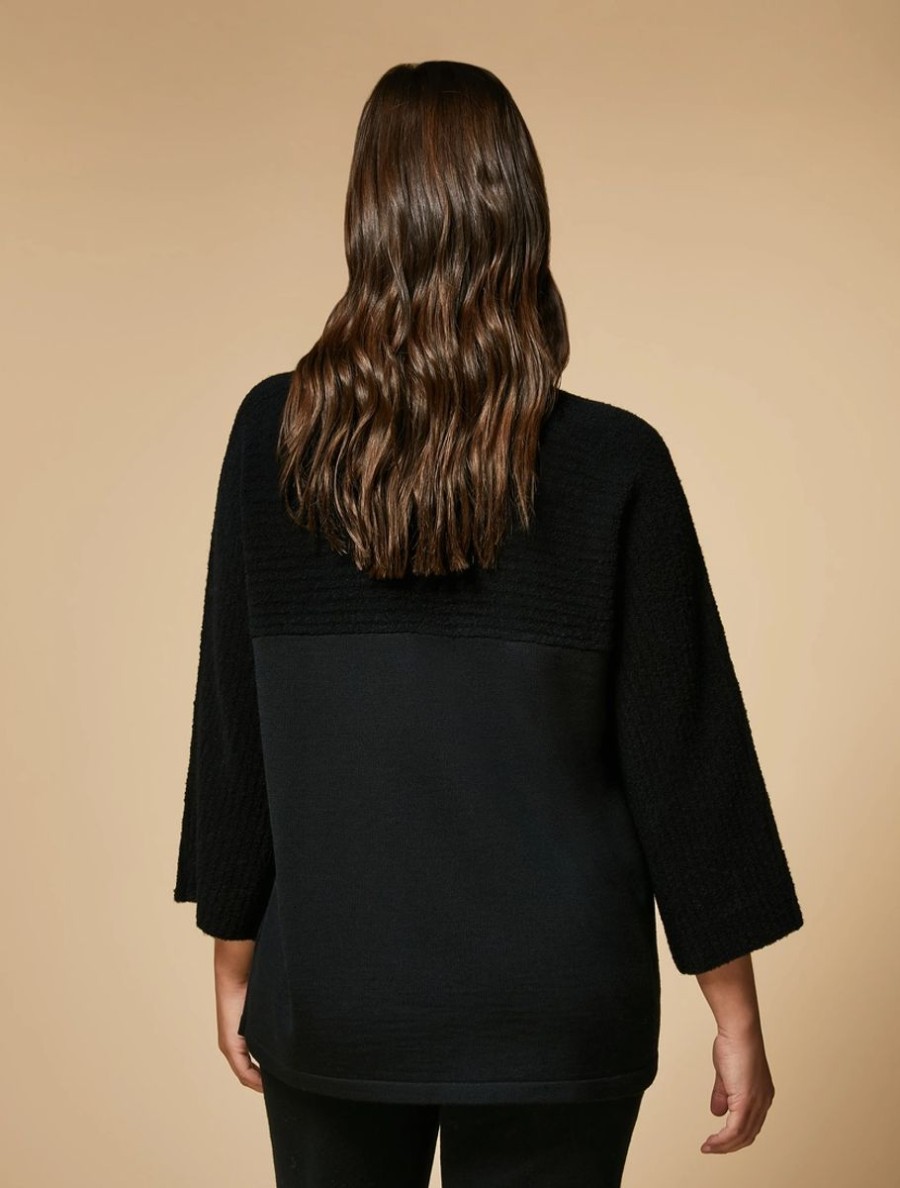 Wool-Blend Sweater Black Wholesale