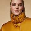 Water-Repellent Duchesse Down Jacket Mustard Wholesale