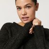 Wool, Alpaca And Lurex Yarn Sweater Black Best