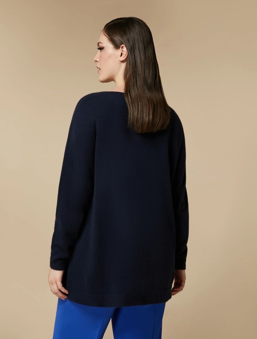 Pure Cashmere Sweater Dark Navy Best