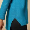 Cashmere-Blend Sweater Torquoise New