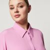 Silk-Blend Shirt Fuchsia Best