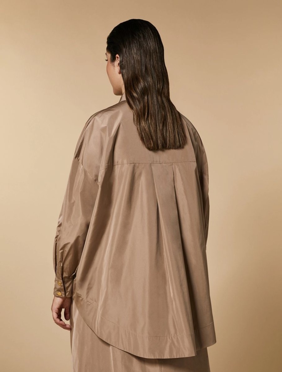 Yarn-Dyed Duchesse Tunic Sand Hot