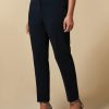 Slim-Fit Triacetate Trousers Midnightblue Wholesale