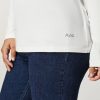 Viscose Jersey Polo-Neck Sweater White Hot