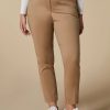 Technical Cotton-Blend Trousers Camel Best