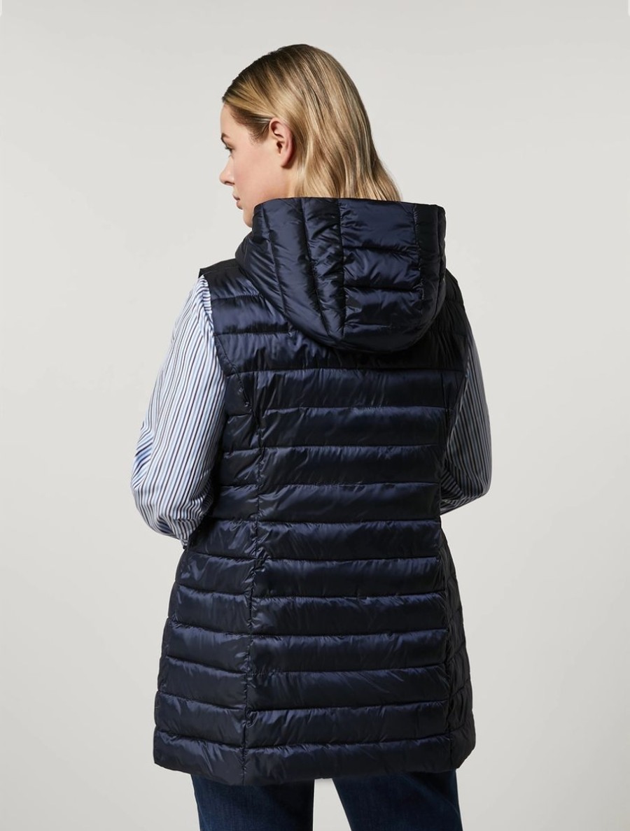 Water-Repellent Nylon Gilet Ultramarine Best