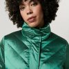 Shining Nylon Jacket Green Clearance