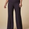 Triacetate Trousers Purple Hot