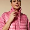 Water-Repellent Quilted Gilet Pink Wholesale