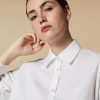 Oversized Poplin Shirt Optical White Clearance