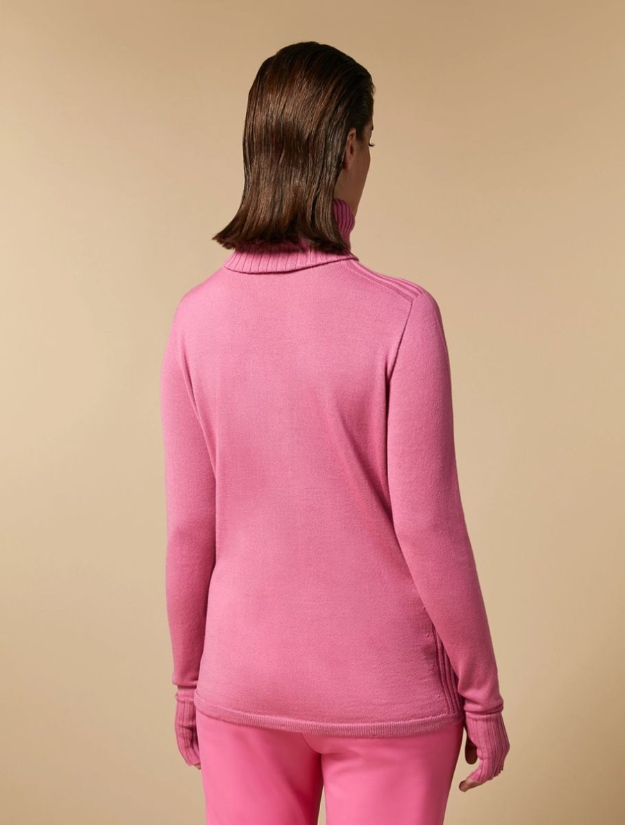 Wool-Blend Sweater Pink New