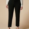 Triacetate Cady Slim Trousers Black Best