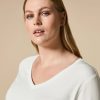 Viscose Jersey T-Shirt Ivory Best