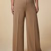 Jersey Palazzo Trousers Camel Online