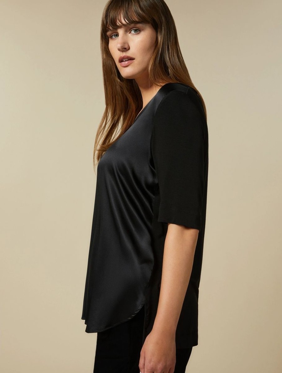 Viscose Jersey Tunic Black New