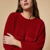 Wool-Blend Sweater Red Wholesale