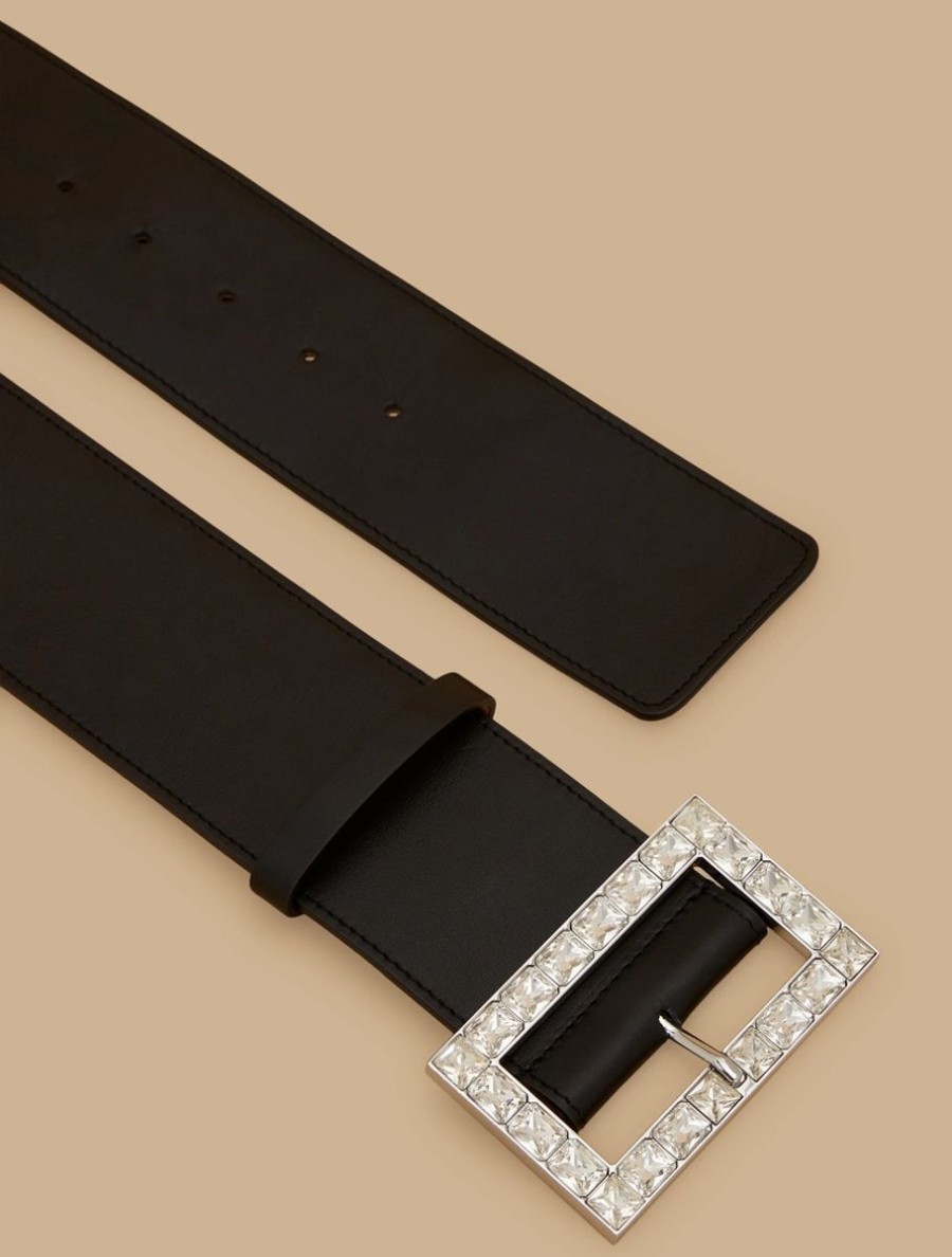 Leather Belt Black Hot