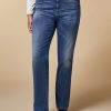 Stretch Denim Regular Jeans Ski Blue Clearance