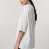 Viscose Jersey T-Shirt White Hot