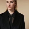 Pure Wool Drap Jacket Black Best