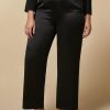 Satin Trousers Black Online