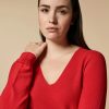 Viscose Sweater Red Online