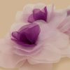 Organza Flower Brooch Purple Online