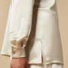 Satin Shirt White Best